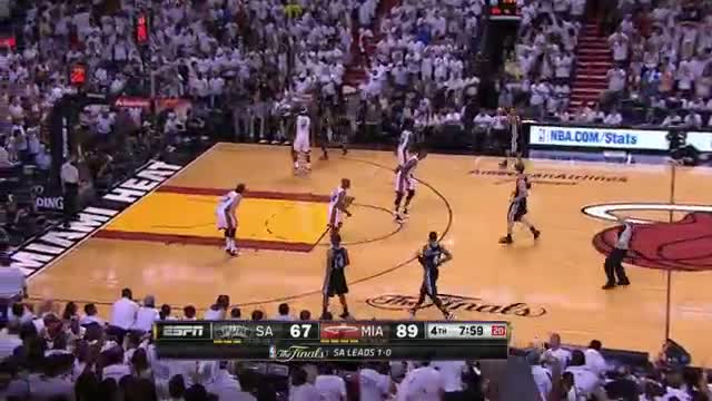 Watch NBA: LeBron James' BIG block, assist & dunk in Game 2! Video