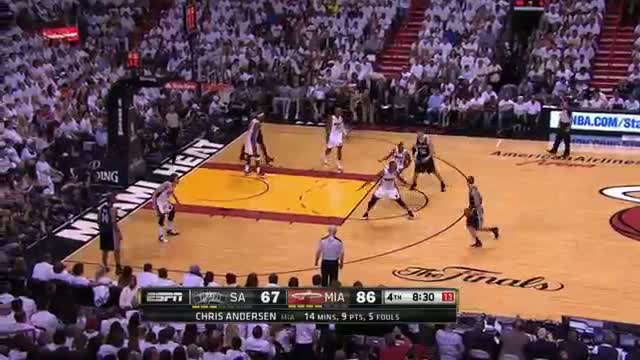 Watch NBA: LeBron James' leads Heat to NBA Finals Game 2 win! Video