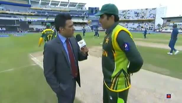 Watch PAKISTAN Vs SOUTH AFRICA - ICC Champions Trophy 2013 - SA wins toss, Elects to Bat - 10/6/2013 Video