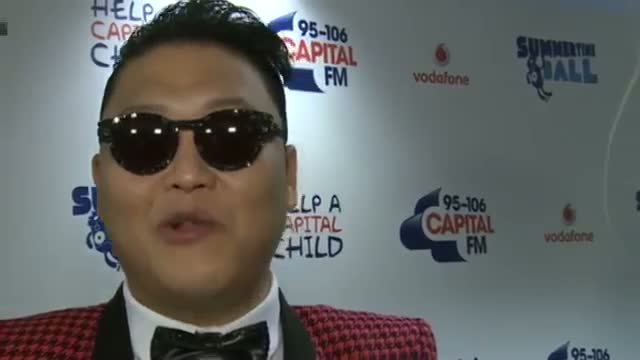 Watch PSY interview: PSY teaches new dance moves and talks music backstage at Capital Summertime Ball Video