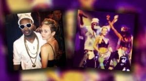 Watch Miley Cyrus Takes Her Twerking to the Stage at Juicy J Concert Video