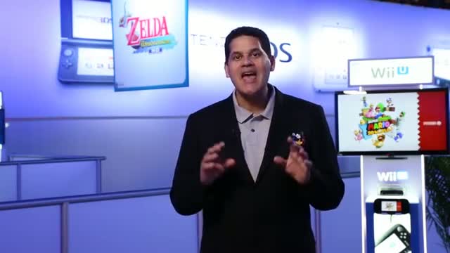Watch Reggie Reveals Wii U Games for Best Buy Events Video
