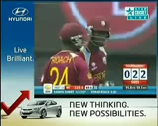 Watch Darren Sammy 56* From 35 Balls - India vs West Indies - ICC Champion Trophy 2013 (11-6-2013) Highlights Video