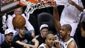 Watch Parker finds Duncan for the slam dunk! Video