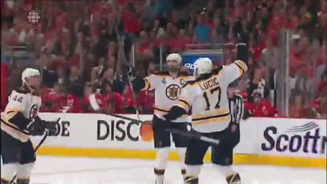 Watch Milan Lucic (4) Goal: Game #1 SCF - Boston Bruins 1 Chicago Blackhawks 0. June 12th 2013. (HD) Video