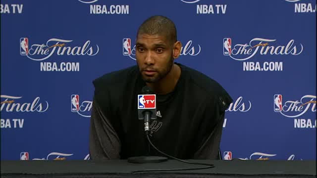 Watch Tim Duncan NBA Finals Press Conference: LeBron James and Game 4 Video