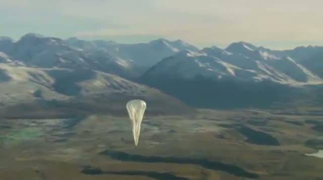 Watch Google Launches Internet-beaming Balloons Video