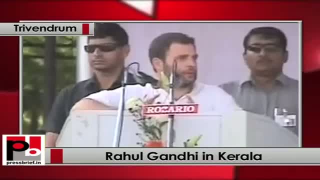 Watch Rahul Gandhi addresses a Congress Rally in Kerala; assures all help of Centre Video