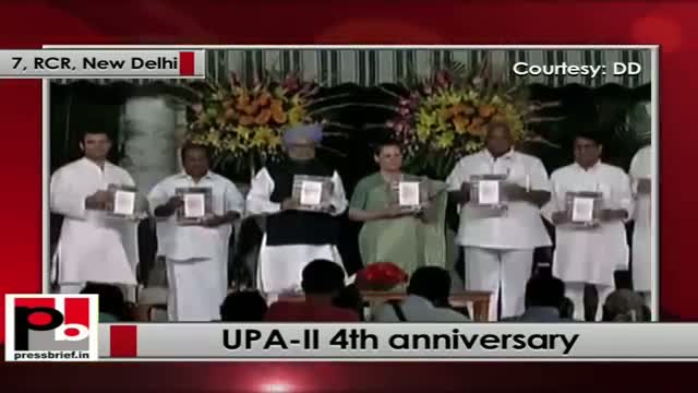 Watch Sonia Gandhi at UPA-II 4th anniversary: We have never deviated from our priorities Video