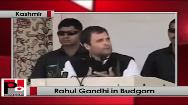 Watch Rahul Gandhi in Budgam (Kashmir), 15th June 2013 Video