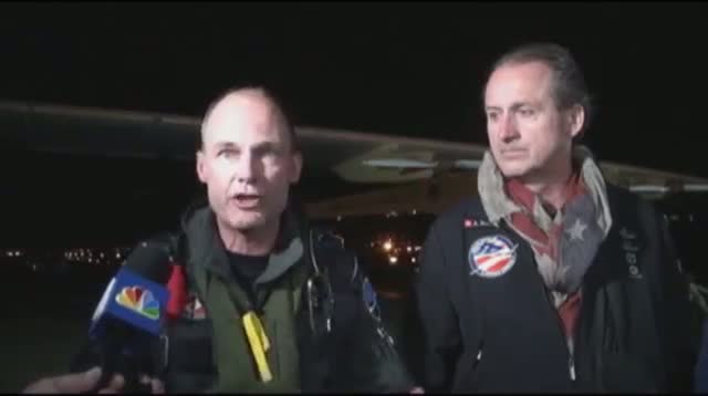 Watch Solar Plane Reaches East Coast Video