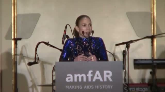 Watch amfAR Inspiration Gala 2013: Jennifer Lopez receives amfAR's Humanitarian Award Video
