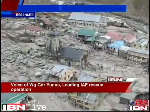 Watch Uttarakhand floods: IAF dropping food packages to people Video