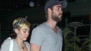 Watch Miley Cyrus and Liam Hemsworth Movie Date! Still Engaged After Cheating Rumors! Video