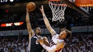 Watch Kawhi Leonard's BIG posterizing dunk on Mike Miller! Video