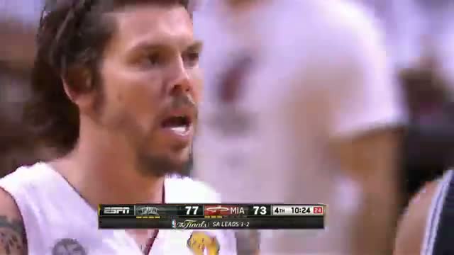 Watch NBA: Mike Miller's 3-pointer with one shoe! Video