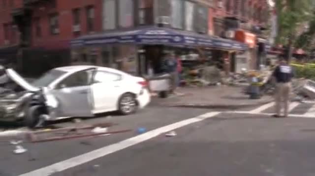 Watch Car Crash in NYC's East Village Injures 8 Video