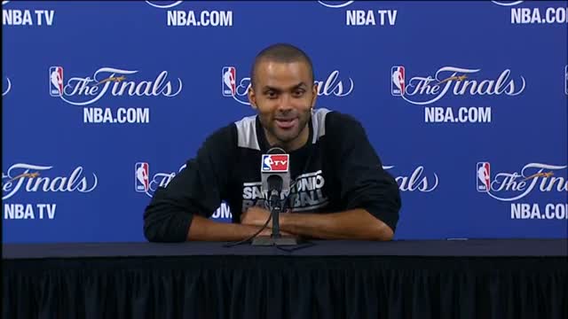 Watch Tony Parker NBA Finals Press Conference: Mindset for Game 7 Video