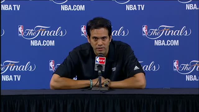Watch Erik Spoelstra NBA Finals Press Conference: Preparation for Game 7 Video