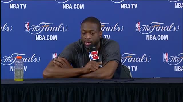 Watch Dwyane Wade NBA Finals Press Conference: LeBron's Performance Video