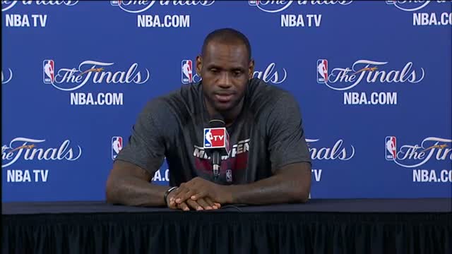 Watch LeBron James NBA Finals Press Conference: Handling Criticism Video