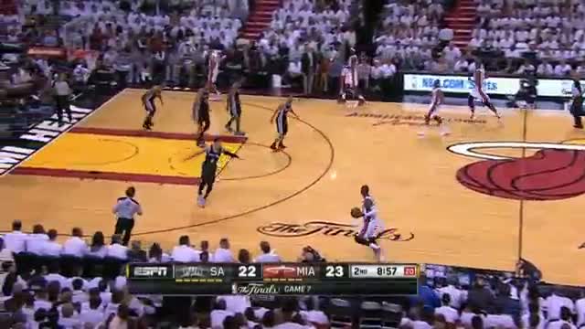 Watch NBA: Dwyane Wade's BIG 1st half in Game 7! Video
