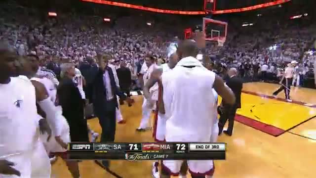 Watch NBA: Mario Chalmers buzzer-beating bank shot in Game 7! Video