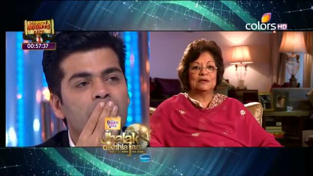 Watch Jhalak Dikhhla Jaa - 22 June 2013 (Season 6) - Episode 7 - Hiroo Johar's message to Karan Johar Video