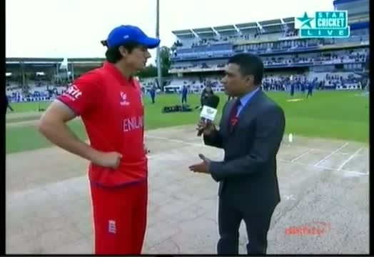 Watch India vs England - CT 2013 Final Toss - Final Match Highlights - 23rd Jun 2013 Video