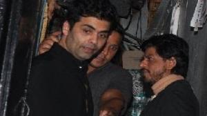 Watch Shahrukh Khan SPOTTED partying with Karan Johar Video