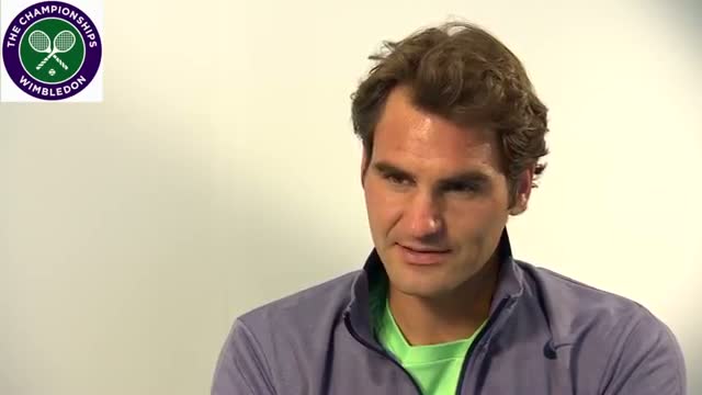 Watch Roger Federer re-lives his Wimbledon memories Video