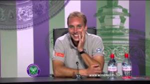 Watch Steve Darcis first round Wimbledon press conference Video