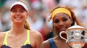Watch SERENA WILLIAMS and MARIA SHARAPOVA Battle Off the Court! Video