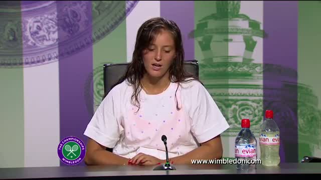 Watch Laura Robson first round Wimbledon press conference Video