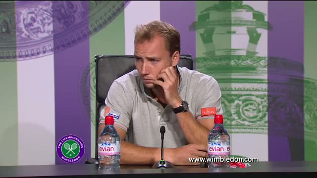 Watch Steve Darcis second round Wimbledon press conference Video