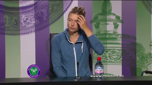Watch Maria Sharapova second round Wimbledon 2013 press conference Video