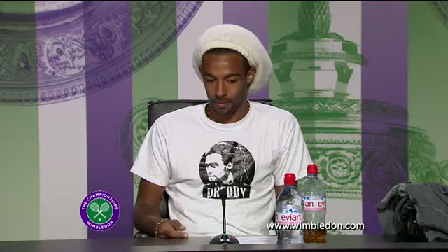 Watch Dustin Brown second round Wimbledon 2013 press conference Video