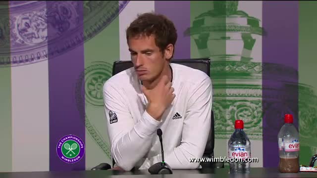 Watch Andy Murray second round Wimbledon 2013 press conference Video