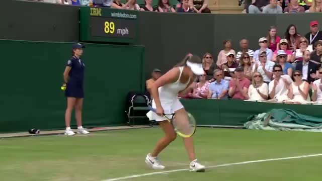 Watch Michelle Larcher De Brito v Maria Sharapova - Wimbledon 2013 Day 3 Highlights Video