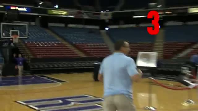 Watch NBA: Kings Fans shoot for Free Season Tickets! Video