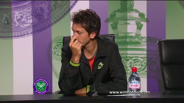 Watch Sergiy Stakhovsky second round Wimbledon 2013 press conference Video
