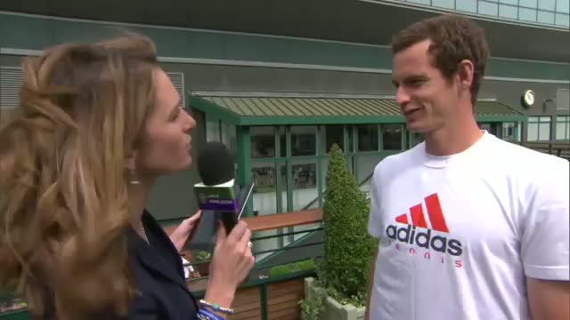 Watch Andy Murray takes the 2013 Live @ Wimbledon Quiz Video