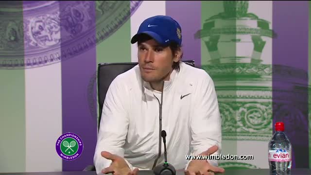 Watch Tommy Haas second round Wimbledon 2013 press conference Video
