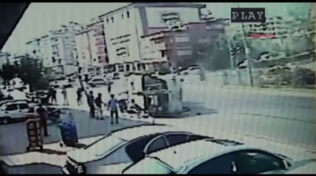 Watch Dramatic Bus Crash in Turkey Caught-on-Tape Video