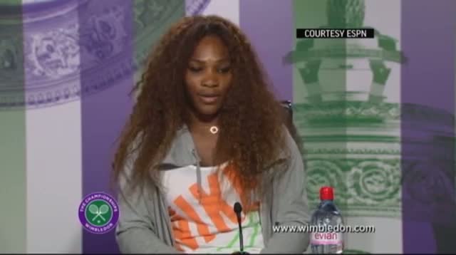 Watch Serena Williams Out at Wimbledon Video