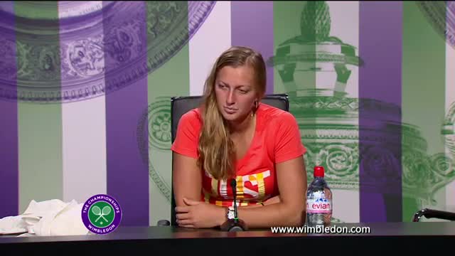 Watch Petra Kvitova third round Wimbledon 2013 press conference Video