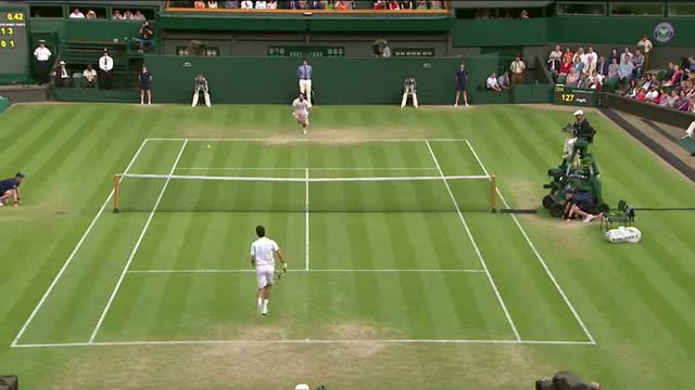 Watch Novak Djokovic v Jeremy Chardy - Wimbledon 2013 Day 6 Highlights Video