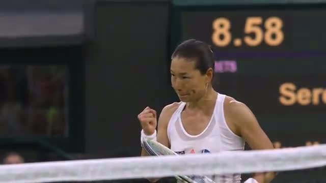 Watch Serena Williams v Kimiko Date-Krumm - Wimbledon 2013 Day 6 Highlights Video