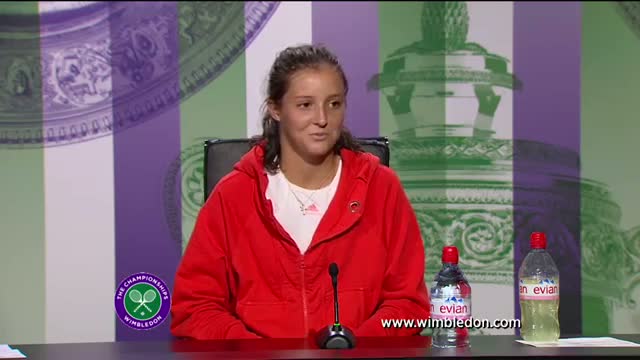 Watch Laura Robson third round Wimbledon 2013 press conference Video