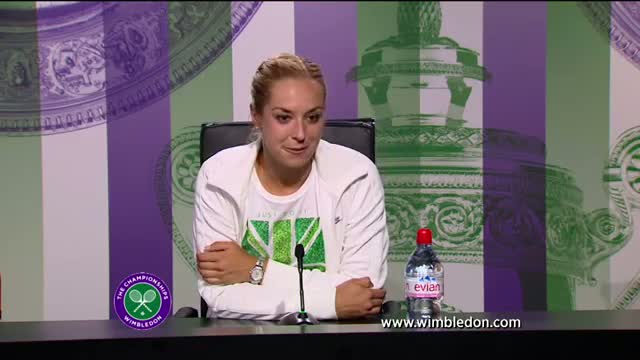 Watch Sabine Lisicki third round Wimbledon 2013 press conference Video
